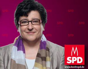 Susana dos Santos Herrmann - Kandidatin für den Wahlkreis Humboldt/Gremberg und Vingst