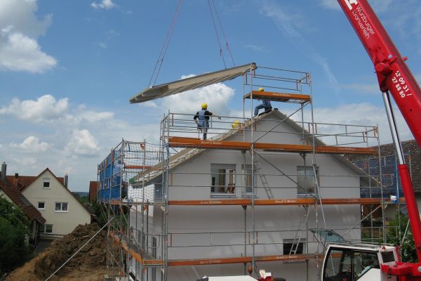 Symbolbild Baustelle Wohnungsbau