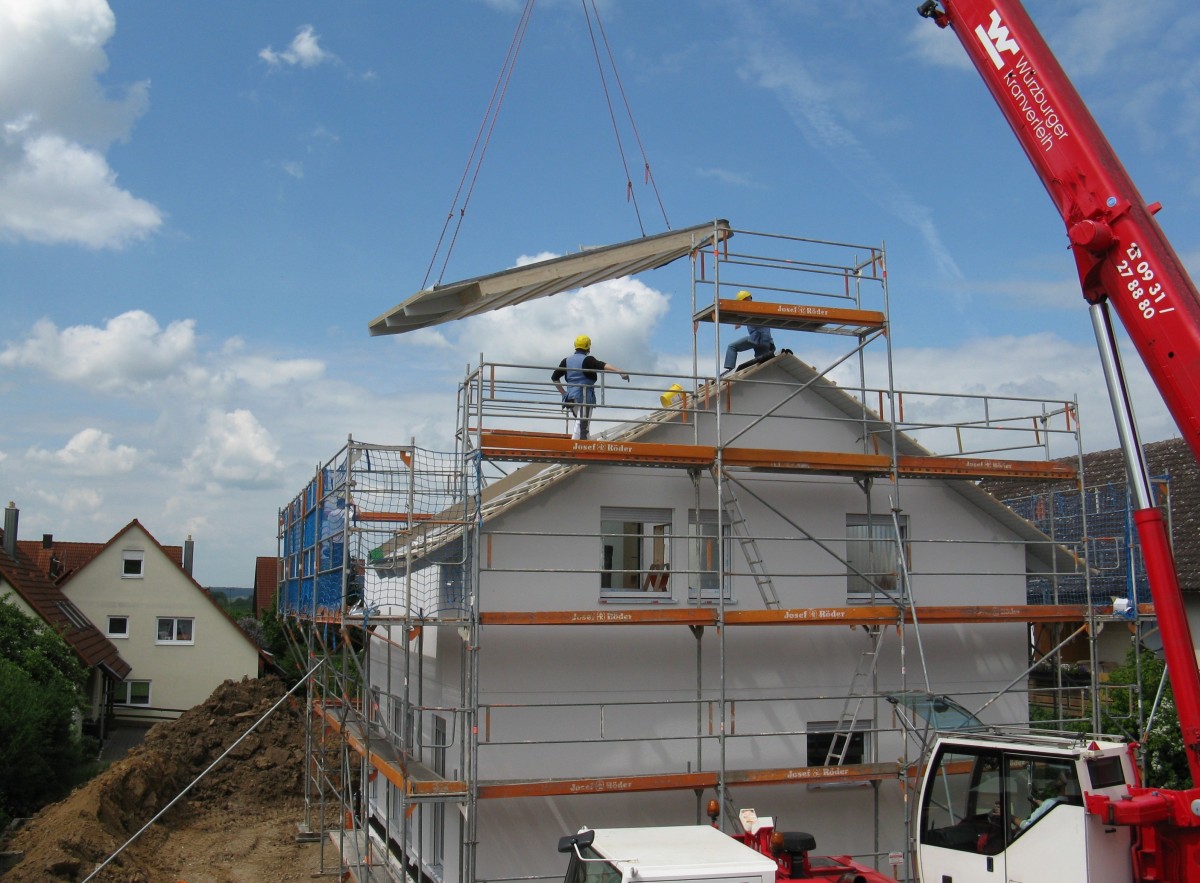 Symbolbild Baustelle Wohnungsbau