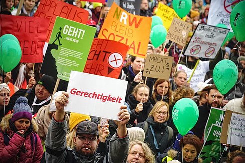 “NRW bleib sozial! – Kein Platz für Sozialkürzungen in Köln”